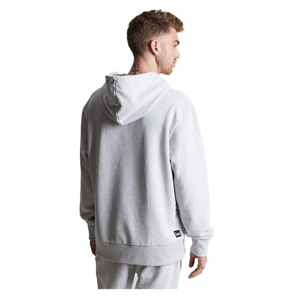 Superdry Hættetrøje Studios Rcycl Micro Side Grå S-M Mand