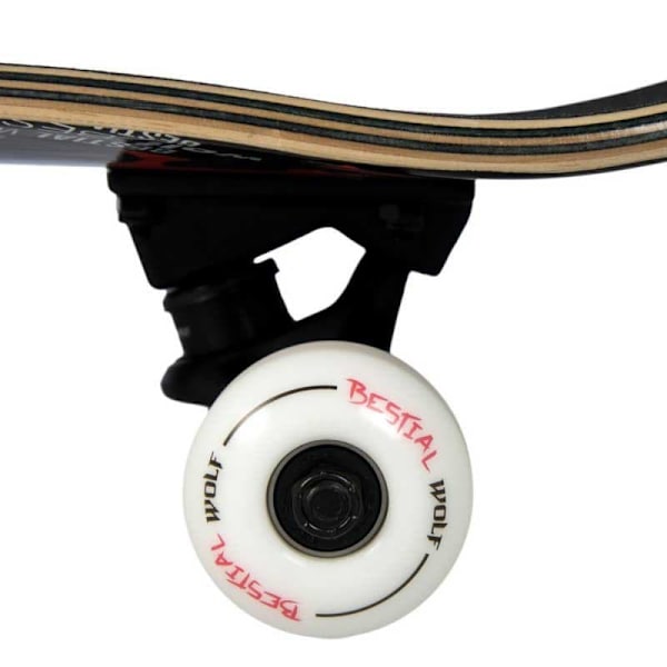 Bestial Wolf Board Only Canadian Maple Wood Letters Skate 8 Monivärinen