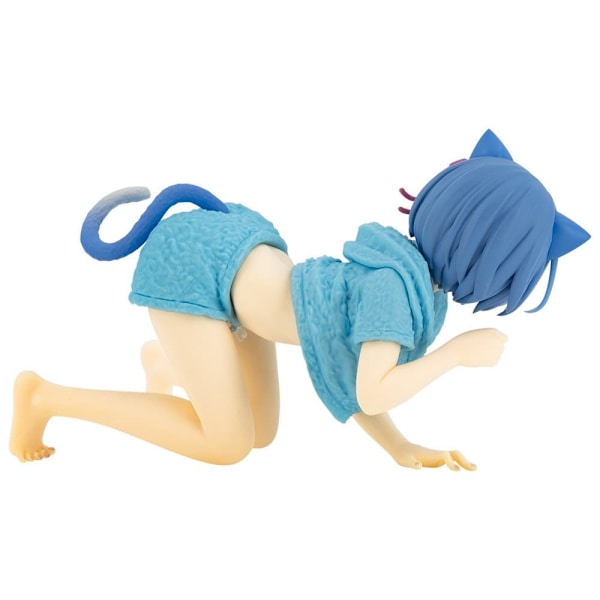Taito Prize Re: Zero Starting Life In Another World Pvc-staty Version Rem Cat Roomwear Blå