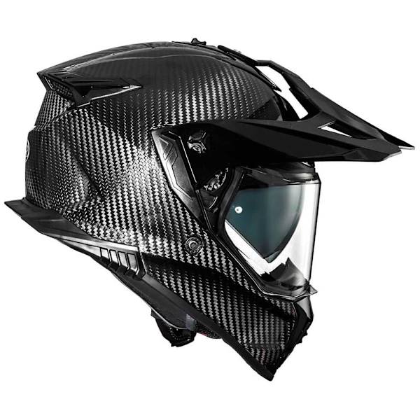Premier Helmets 23 Discovery Carbon Pinlock Included Offroadhjelm Sort XS