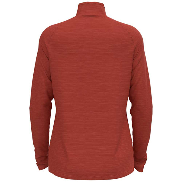 Odlo Fleece Millennium Element Ml Orange M Kvinde