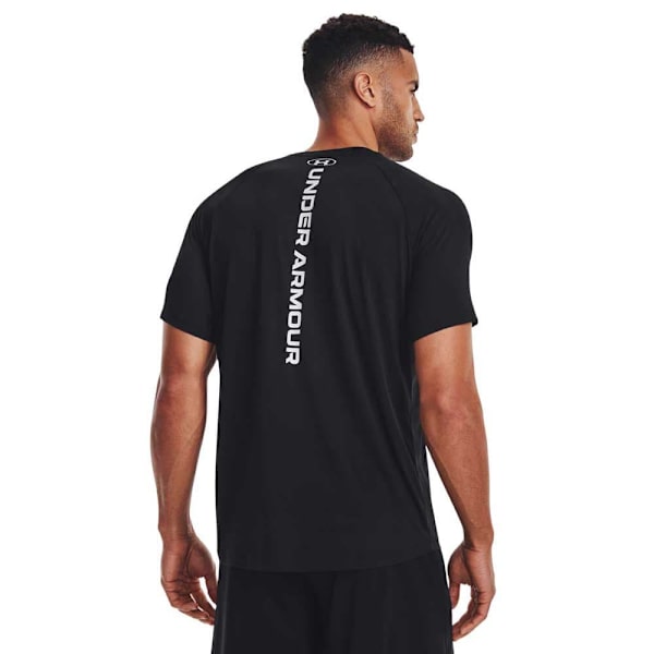 Under Armour Kortærmet T-shirt Tech Reflective Sort M / Regular Mand