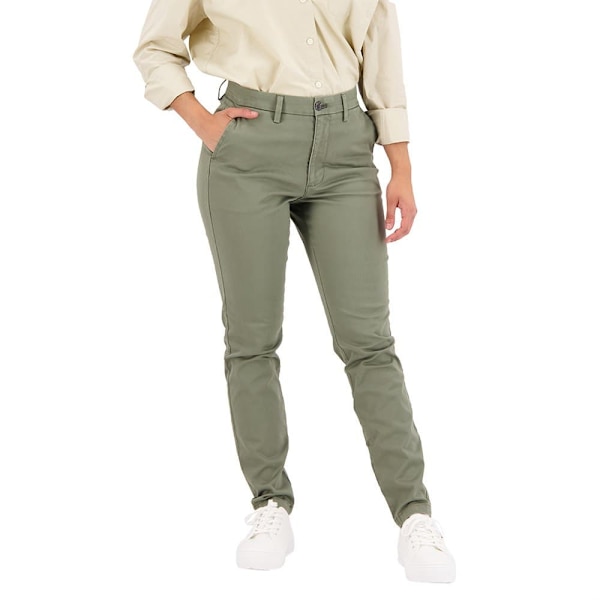 Dockers Chino Byxor Weekend Skinny Grönt 27 / 27 Kvinna