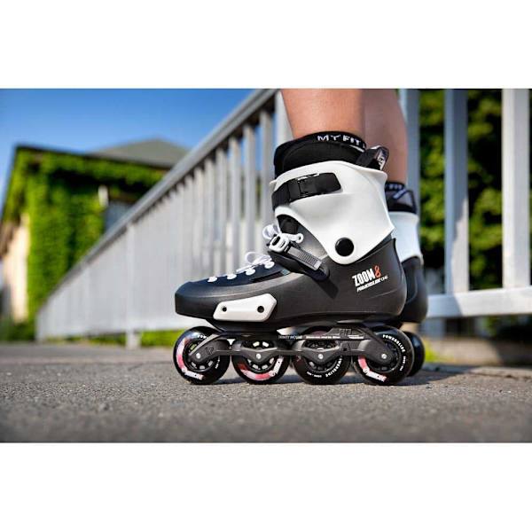 Powerslide Rullskridskor Zoom Pro 80 Vit,Svart EU 37-38