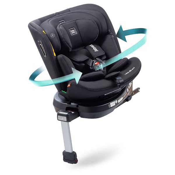 Babyauto Auton Istuin Aitana Swivel 360º Isofix Leg Support Harmaa