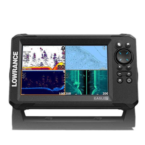 Lowrance Koetin Eagle 7 Tripleshot Kirkas