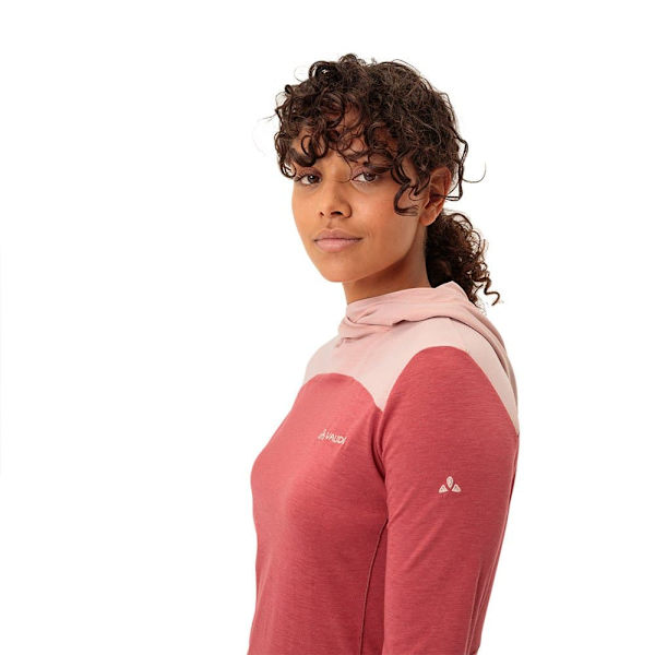 Vaude Tremalzo T-shirt Med Lång ärm Rosa 36 Kvinna