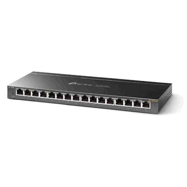Tp-link Tl-sg116e Switch Gigabit Ethernet 16 Port Svart