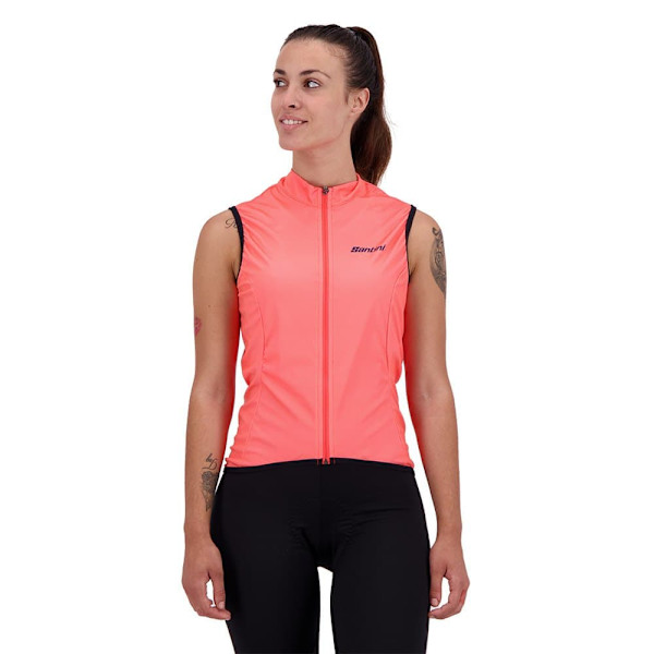 Santini Gilet Nebula Oranssi L Nainen