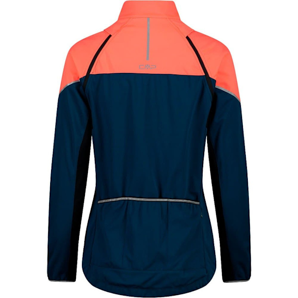 Cmp Jakke With Removable Sleeves 31a2556 Orange,Blå XL Kvinde