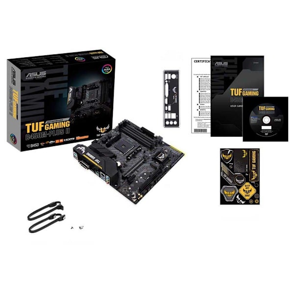 Asus Bundkort Tuf B450m-plus Gaming Ii Sort