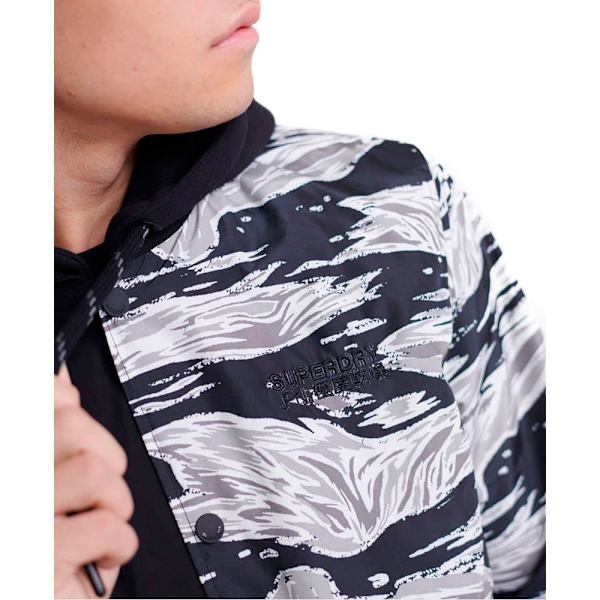 Superdry Jacka Desert Alchemy Svart,Grå L Man