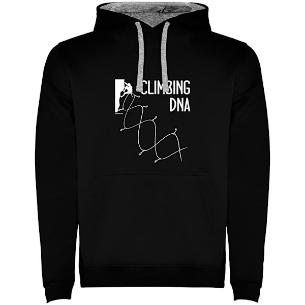 Kruskis Climbing Dna Two-colour Hættetrøje Sort 2XL Mand