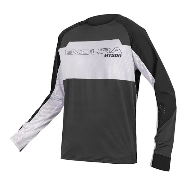 Endura Langærmet Enduro Trøje Mt500 Burner Lite Sort S Mand