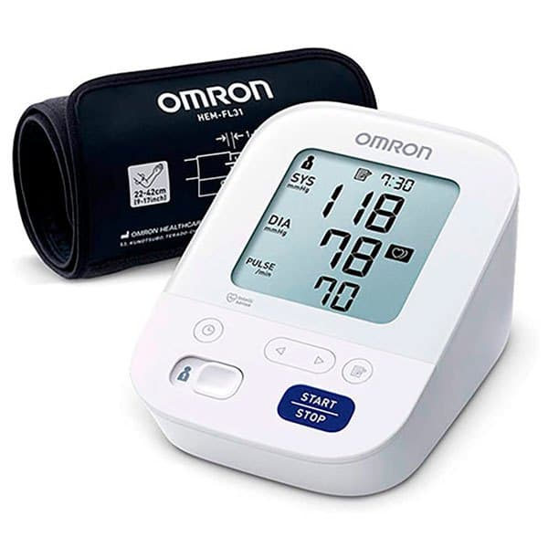 Omron Blodtryksmåler M3comfort Hem-7154-e Transparent
