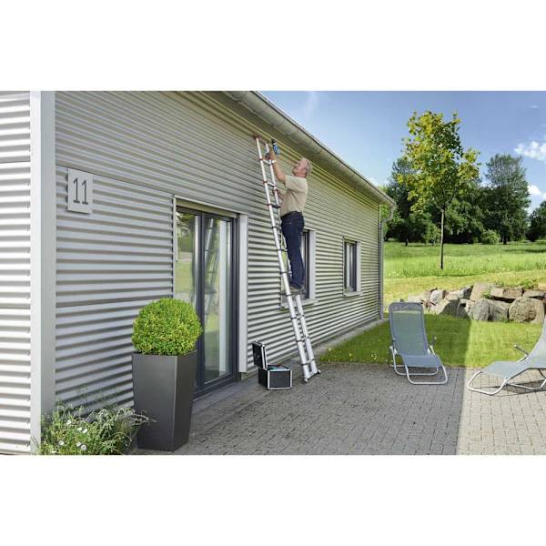 Hailo Steg Utdragbar Aluminiumstege Flexiline 320 11 Silver
