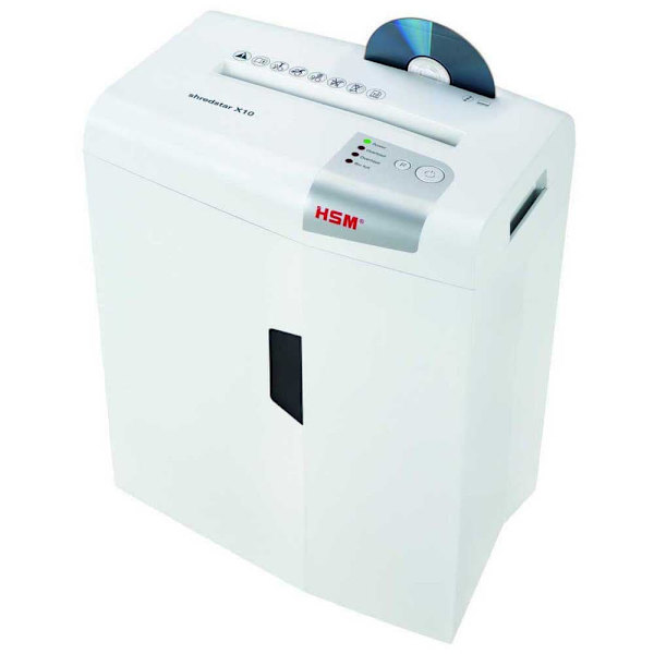 Hsm Makuleringsmaskine Shredstar X10 Eu Hvid One Size / EU Plug