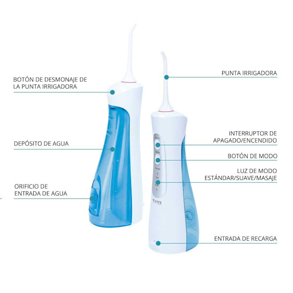 Tm Electron Oral Irrigator Tmbh027 0.15l Durchsichtig