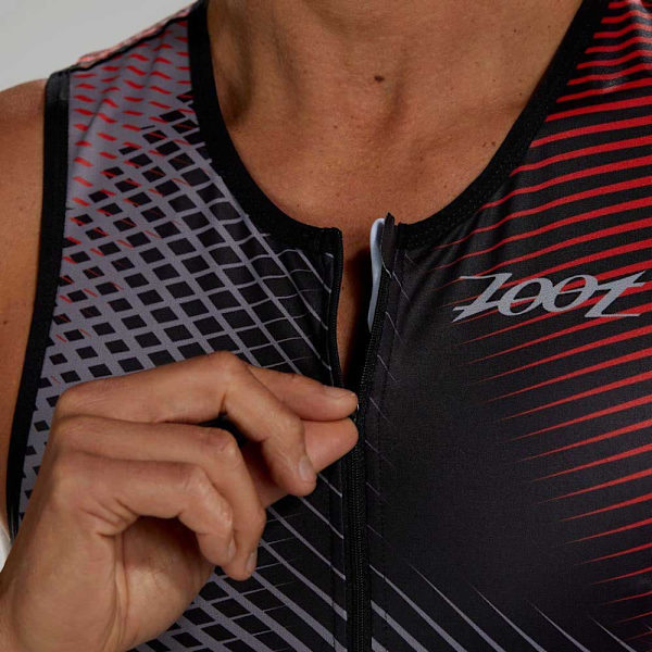 Zoot Z18060101 Ltd Tri Ärmlös Cykeltröja Grå M Man