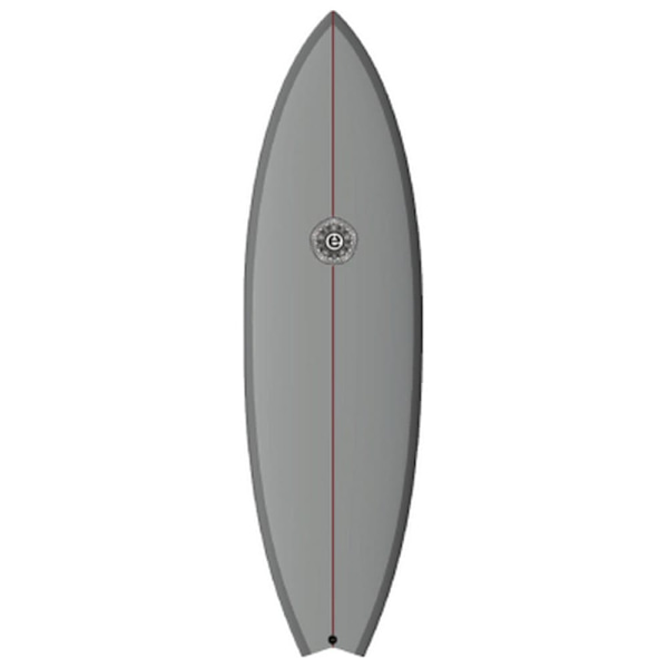 Tsa Surfbräda Element Vixen Cool 3f Future 6´0´´ Grå 182.9 cm