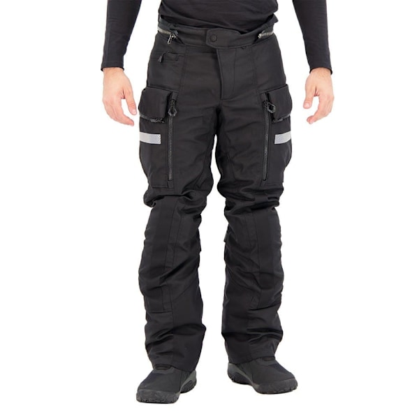 Revit Motorcykelbukser Sand 4 H2o Sort S / Regular Mand