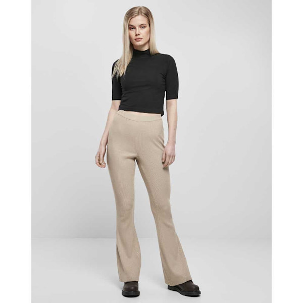 Urban Classics Knit Leggings Brun S Kvinde