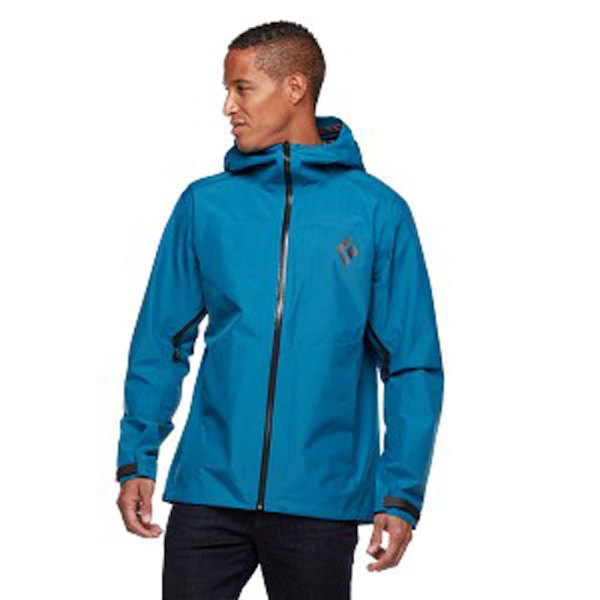 Black Diamond Jakke Liquid Point Shell Blå S Mand