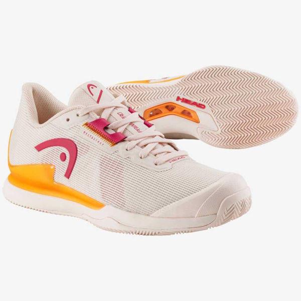 Head Racket Lerskor Sprint Pro 3.5 Clay Beige EU 40 1/2 Kvinna