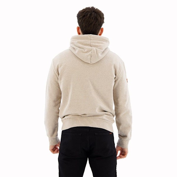 Superdry Workwear Flock Graphic Tröja Med Huva Beige 2XL Man