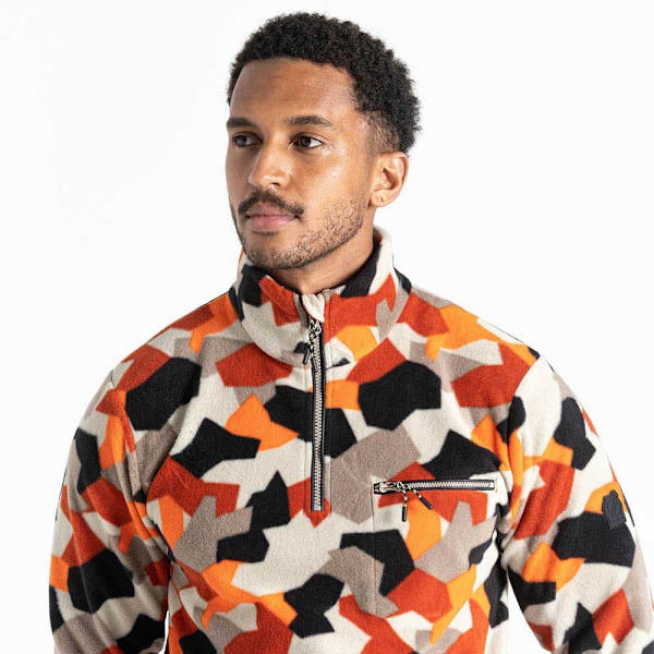 Dare2b Halv Lynlås Fleece Affinity Orange 2XS Mand