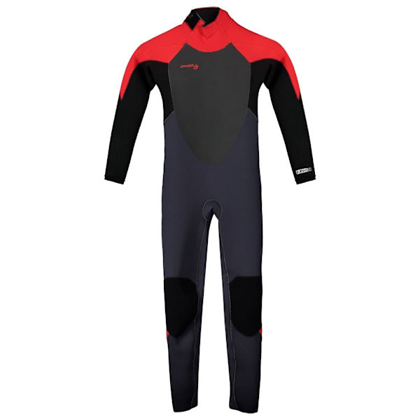 O´neill Wetsuits Tilbage Zip Suit Boy Epic 3/2 Mm Rød,Sort,Grå 12 Years