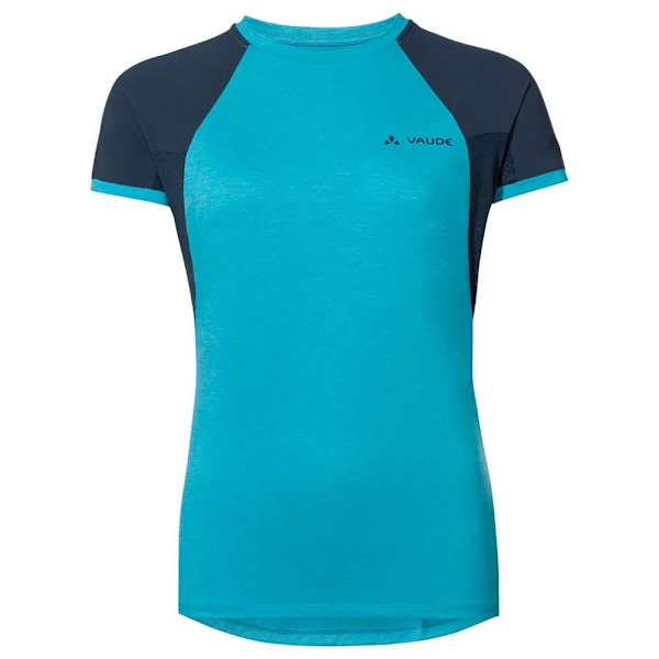 Vaude Scopi Iii T-shirt Med Korte ærmer Blå 40 Kvinde