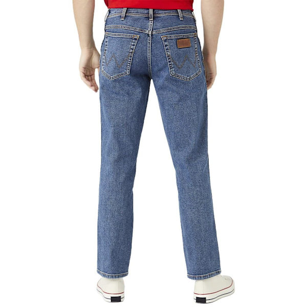Wrangler Jeans Texas Stretch Blå 40 / 34 Man