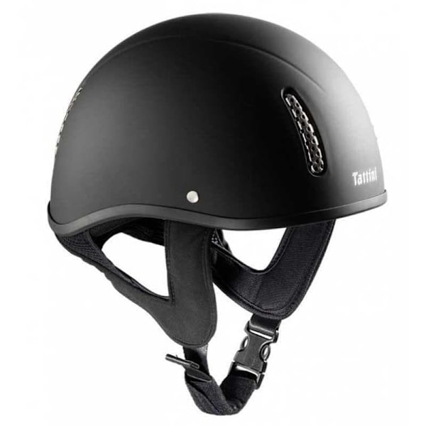 Tattini Utan Visir Matt Hjälm Svart 58 cm