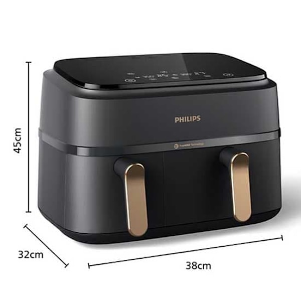 Philips Versuni Serie 3000 Rapid Air 9l Airfryer  9 Liters / EU Plug