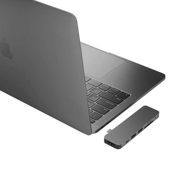 Hyper Drive Solo Hub For Macbook Pc & Usb-c Devices Svart