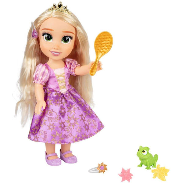 Jakks Pacific Trasslig Docka Rapunzel 38 Cm Flerfärgad