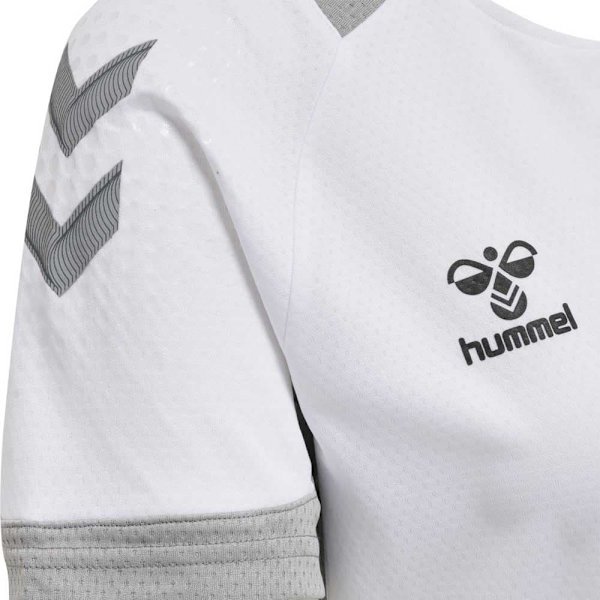 Hummel Kortærmet T-shirt Lead Poly Hvid 2XL Kvinde