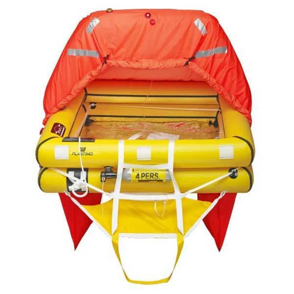 Plastimo Ibizan Kanisteri Pelastuslautta 51656 Keltainen 4 Places