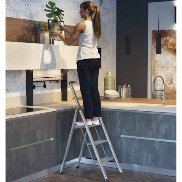 Gierre Aluminiumstege Bs300 3 Escalones Silver