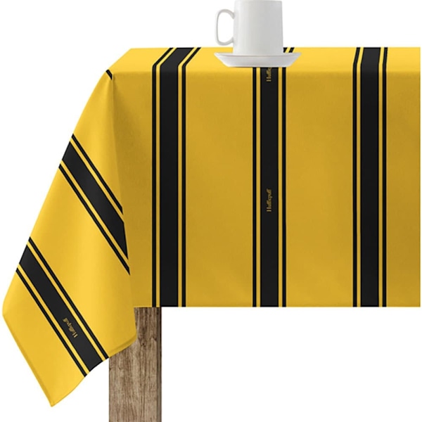 Play Fabrics Hufflepuff Basic Fläckresistent Laminerad Touchhartsduk 200x140 Cm
