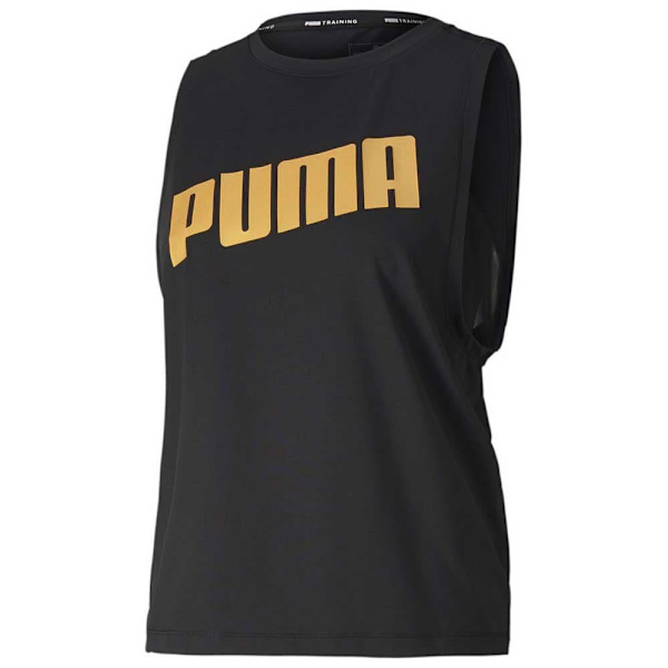 Puma Hihaton T-paita Metal Splash Adjustable Musta M Nainen