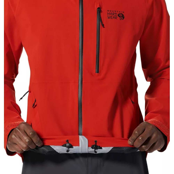 Mountain Hardwear Jakke New Stretch Ozonic Rød S Mand