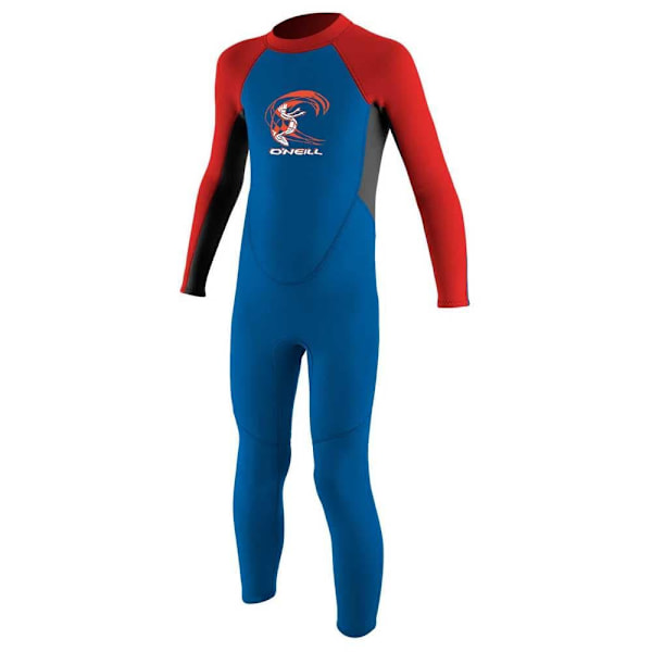 O´neill Wetsuits Ryg Zip Suit Junior Reactor 2 Mm Blå 6