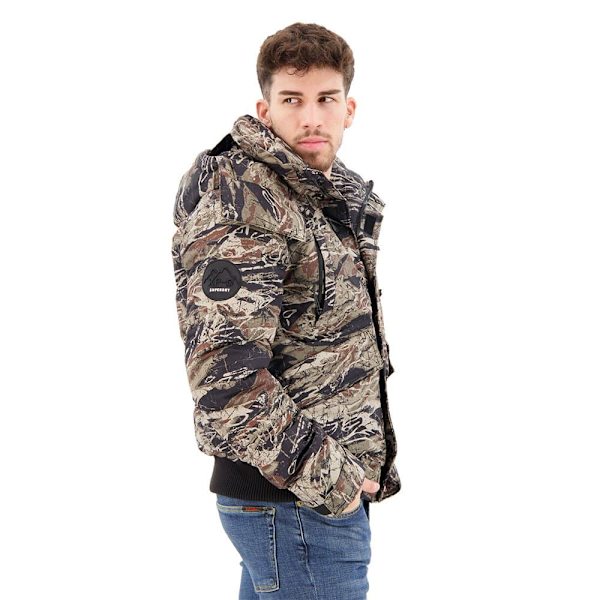 Superdry Bomberjakke Code Xpd Everest Bomber Grå L Mand