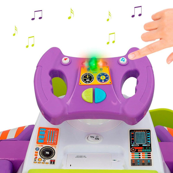 Kiddisland Ride-on Walker Disney Junior Toy Story 4 Buzz Light Year Monivärinen 18 Months - 3 Years