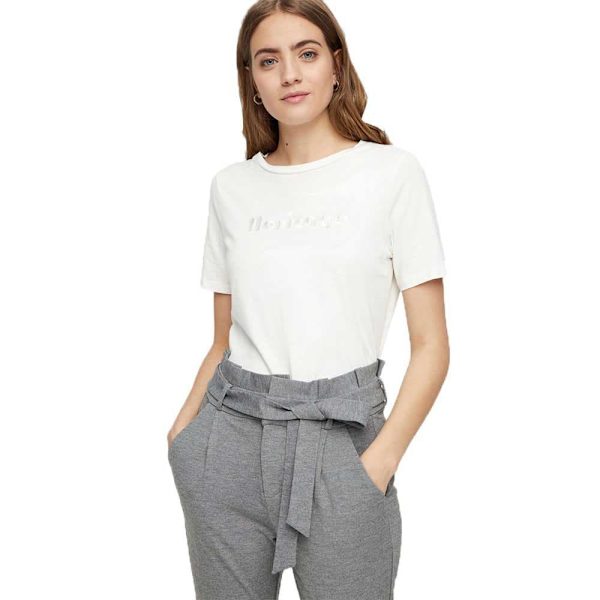 Vero Moda Bukser Loose Paperbag Grå S / 34 Kvinde