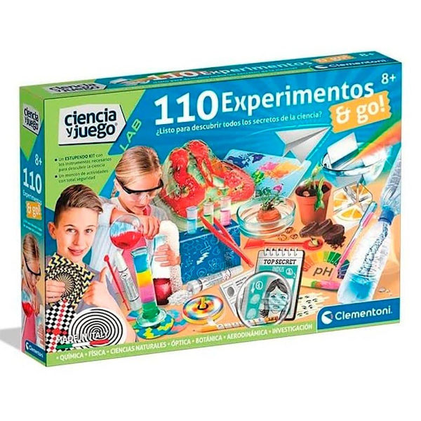 Clementoni Eksperimenter 110 Søvfarvet