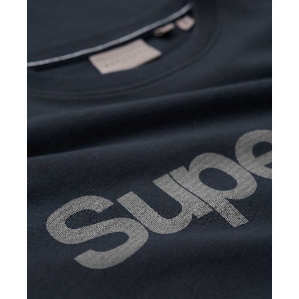 Superdry Core Logo City T-shirt Med Korta ärmar Svart M Man