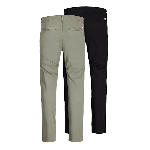Jack & Jones Bukser Marco Dave Akm 2 Enheder Grøn,Sort 34 / 32 Mand